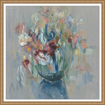 40 x 40 Floral Fusion III (GF)