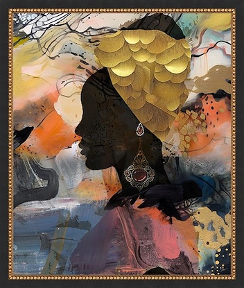 40 x 48 Golden Goddess (FMA-IBG)