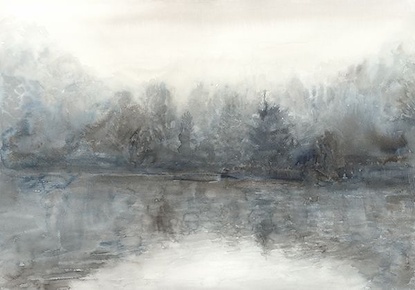 20 X 14 Early Morning Fog III* 