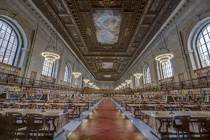 54 x 36  NY Public Library II (IBG)