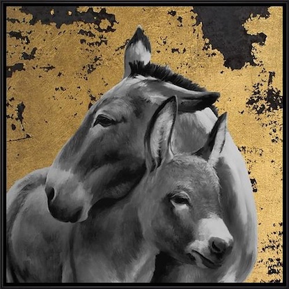 24 x 24 Monochrome Farm Animal I (GG)