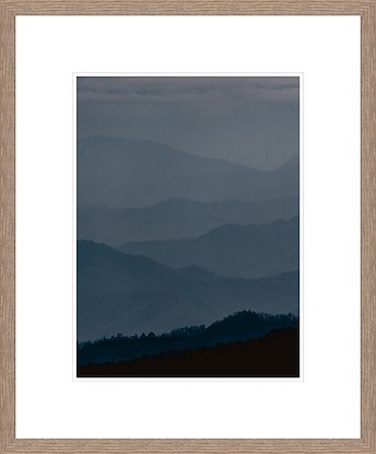 24 x 29 Beyond the Blue Mountain I (GF)