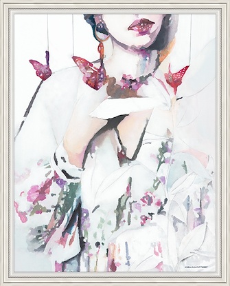 33.5 x 41.5 Butterfly Kisses (FMA-LN)