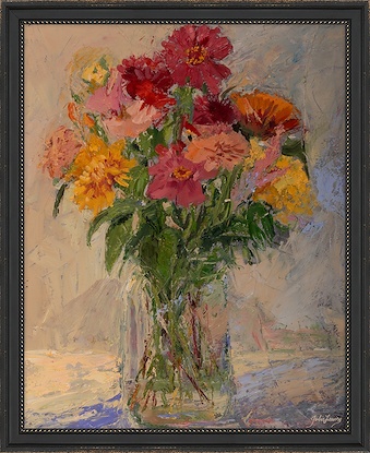 22.5 x 27.5 August Bouquet (FMA-IBG)