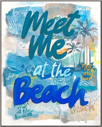 40 x 50 Meet Me at the Beach II (PCO)