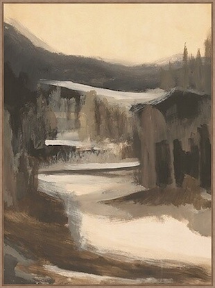 36 x 49 Mountain Sunrise (NAT)(Frame: 36PSW62070215)