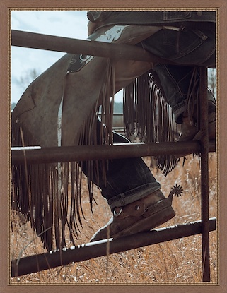 44.25 x 57.25 Boots and Spurs (FMA-FC)