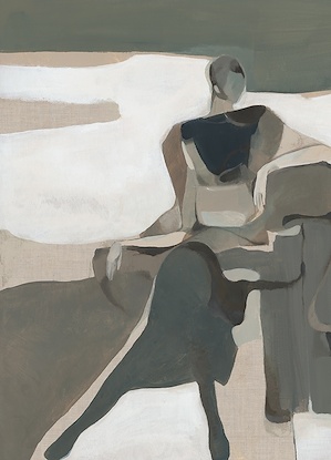 36 x 50 Suprematist Figure (LN)
