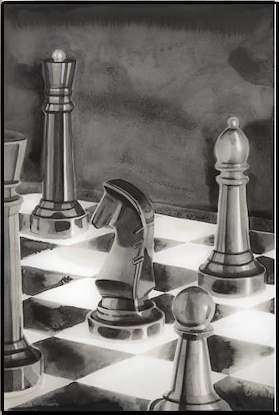 24 x 36 Checkmate Ink (IBG)