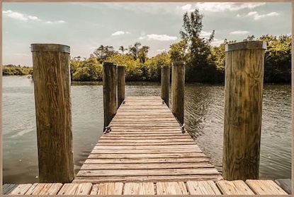 36 x 24 Lake Pier (IBG)