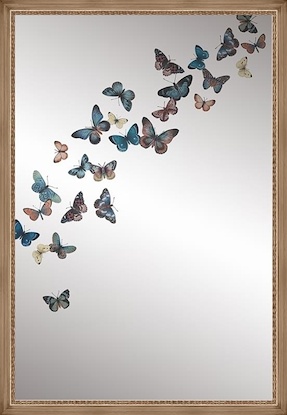 40 x 60 Mademoiselle Butterfly (MIC)