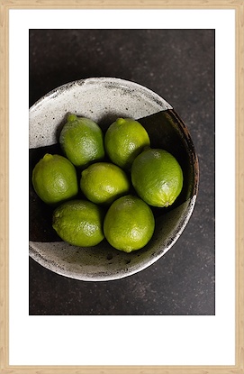 23 x 36 A Bowl of Limes (GF)