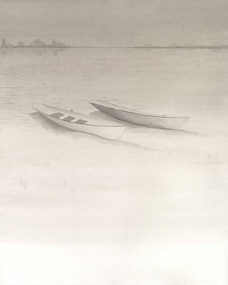 22 x 30 Boats at Rest II* (OG)(WAT-PAP)