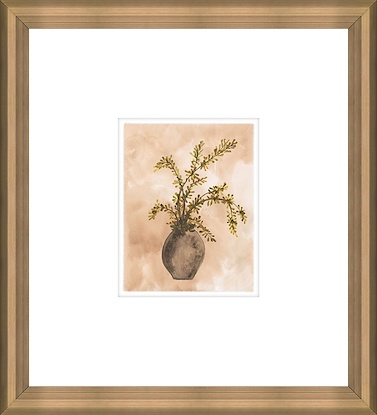 20 x 22 Botanical in Sepia I (GF)