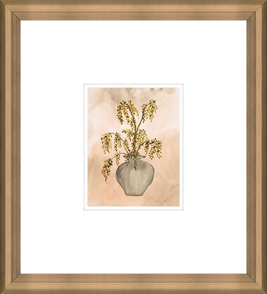 20 x 22 Botanical in Sepia III (GF)