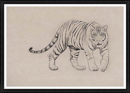44 x 31 Striped Silence III (GF)