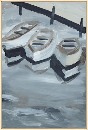 20 x 30 Blue Boats XII (IBG)