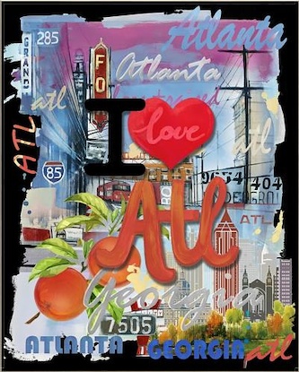 40 x 50 I Love ATL (PCO)