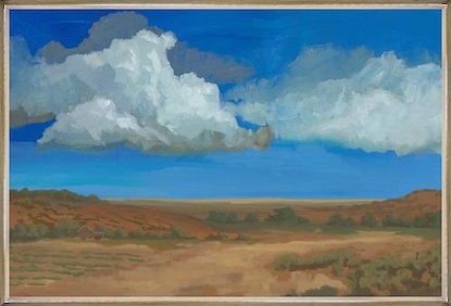 45 x 30 Clouds over the Fields (IBG)