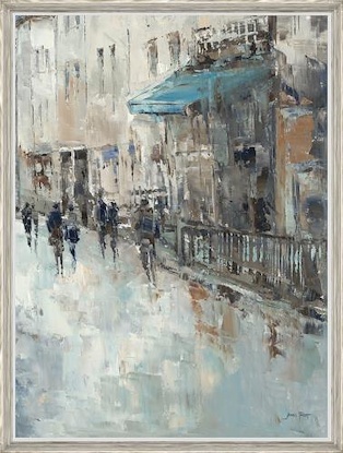 20 x 27 Strolling the Street in Sarlat I (IBG)