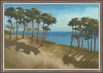50 x 34 Trees over the Coast (LN)