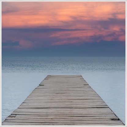 30 x 30 Colored Sky Boardwalk Panorama II (PX)