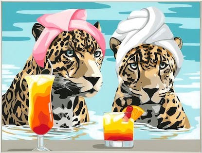 53 x 40 Fancy Kitties (IBG)