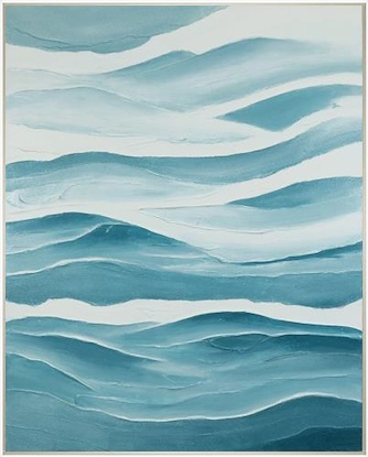 40 x 50 Blue Symphony I (GL)