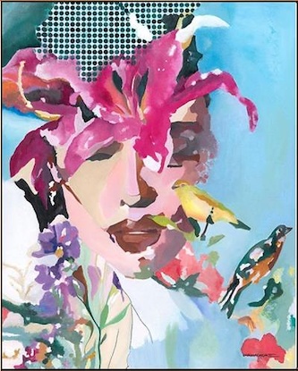 40 x 50 Blooming Serenity I (LN)