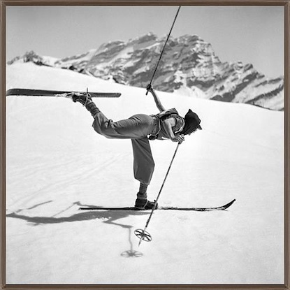 40 x 40 Switzerland Skiing 1939 (FC)