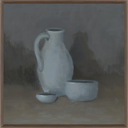 30 x 30 Gray Pottery I (IBG)