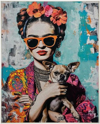40 x 50 Frida Chihuahua (BC)
