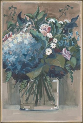 30 x 45 Blue Vase II (IBG)