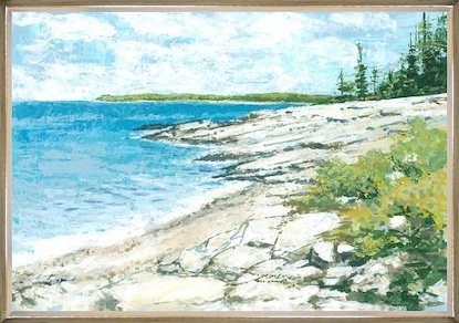 35 x 24 Rugged Coast I (KG)