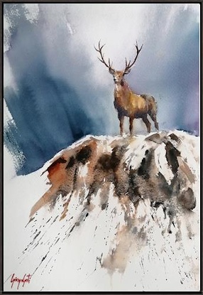 30 x 44 Deer IV (IBG)