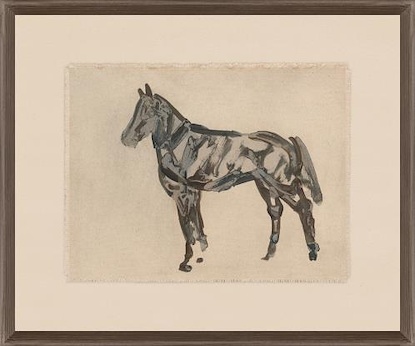 25.5 x 21.5 Equine Impression XIII (TML)