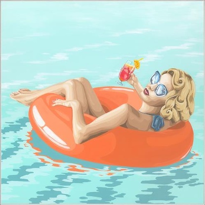 40 x 40 Pool Time II (IBG)