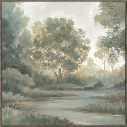 40 x 40 Verdant Reflections I (IBG)
