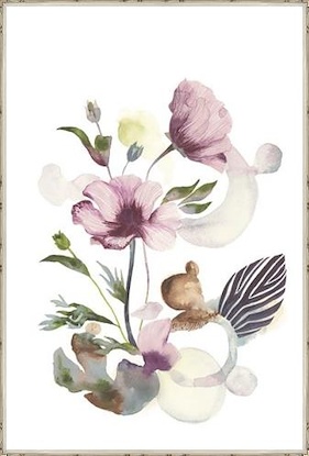 24 x 36 Flower Breeze under the Sea  II (LN)