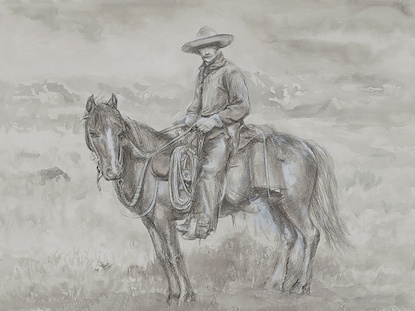 24 x 18 Riders of the Open Range I (FC)