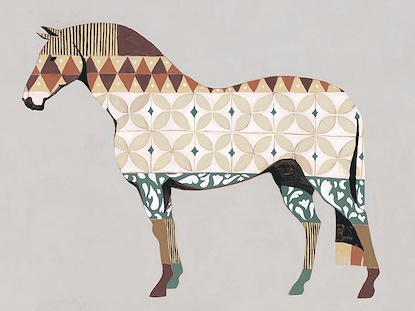 24 x 18 Spanish Stallion II (LN)