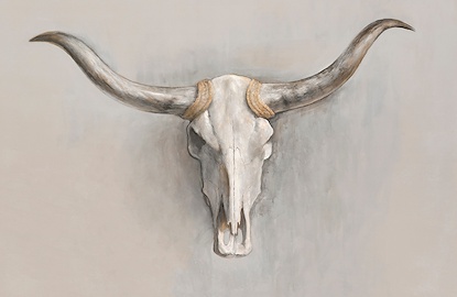 40 x 26 Skull Beneath the Sky (WNAT)