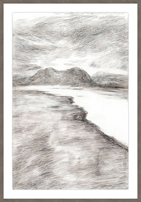 30 x 43 Shoreline Stillness (GF)