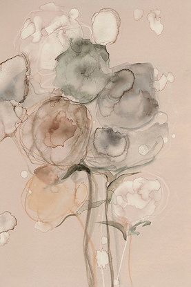 24 x 36 Floral Drops I (LN)