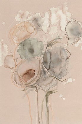 24 x 36 Floral Drops III (LN)