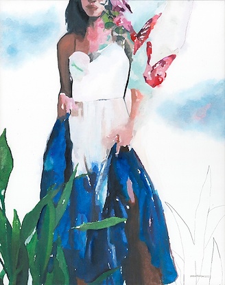 30 x 38 She Dances with Wings (IBG)
