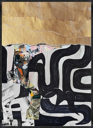 40 x 55 Labrinth Vertical VII (GFML)