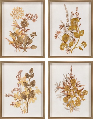48 x 64 Botanical Silhouette Set (GFOR)