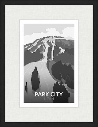 20 x 26 Park City Monochrome (GF)