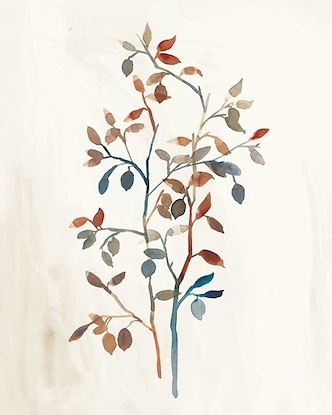 14 x 20 Watercolor Lemon Tree IV* (OG)